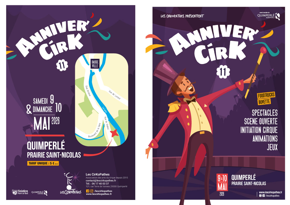 Affiche AnniverCirk